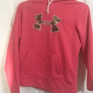 Pink cameo Under amour hoodie